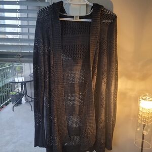 Roxy Wild At Heart Charcoal Hoody. XL